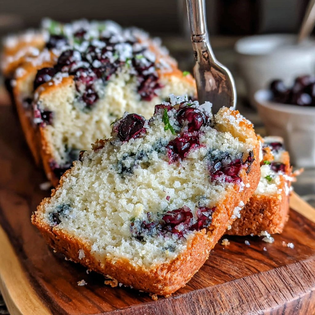 Blueberry Lemon Quick Bread