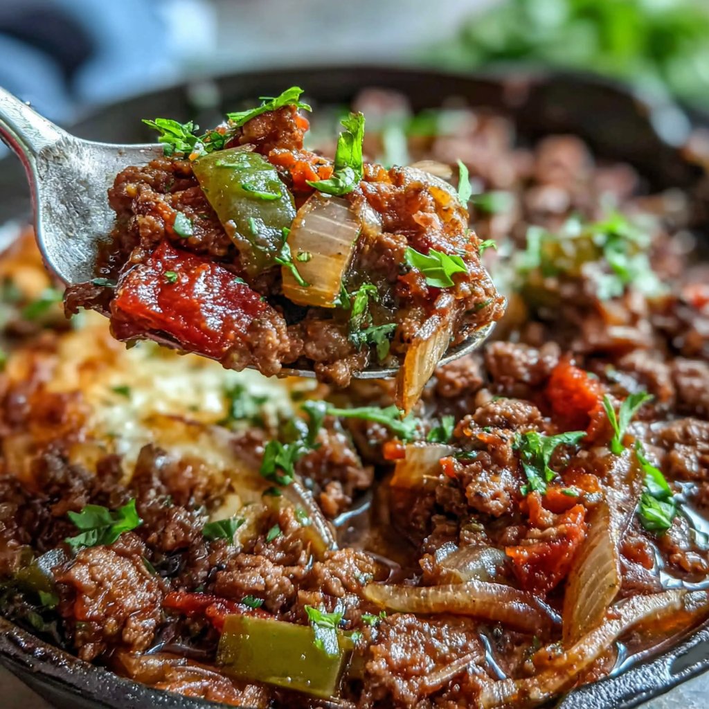 Ground Beef Skillet With Vegetables