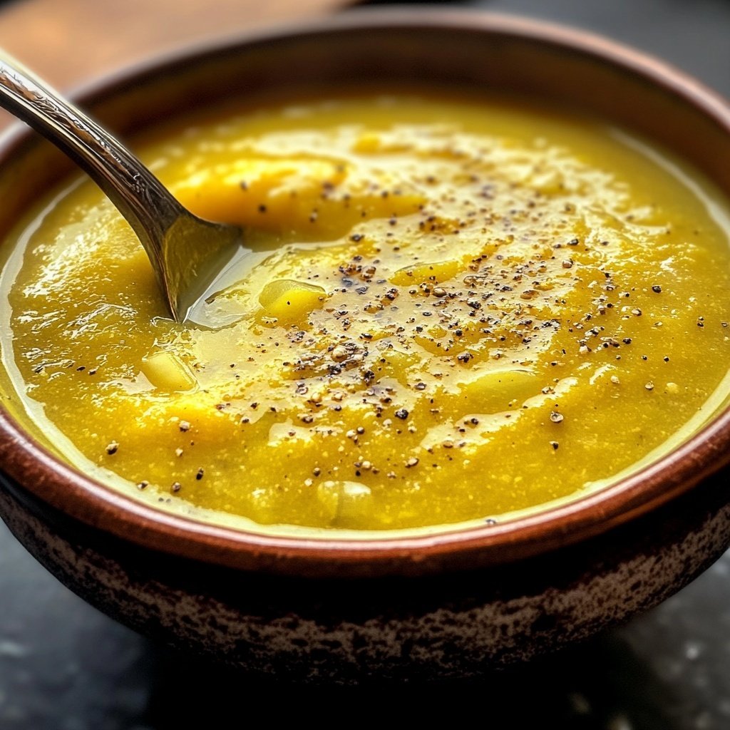 Squash Soup with Leeks