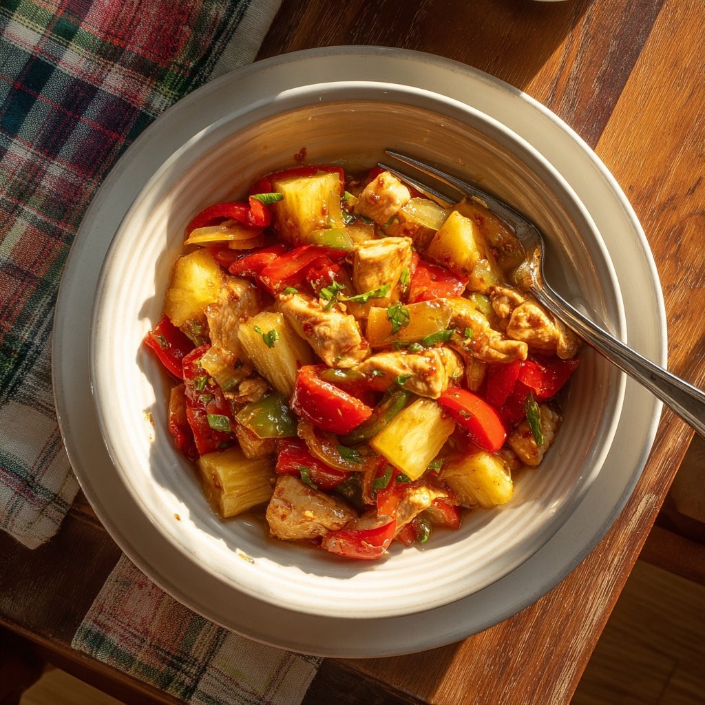 Sweet Pineapple Chicken Bowl