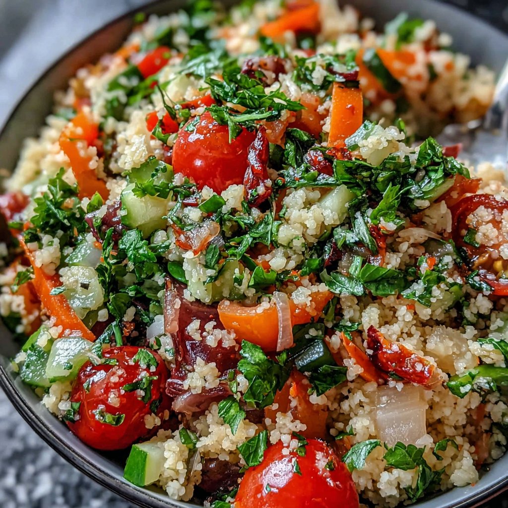 Vegetable Couscous Salad