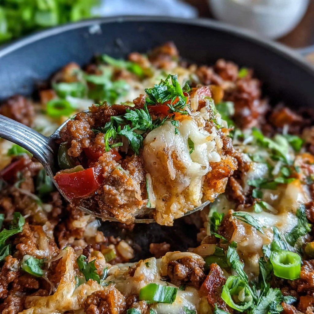 Ground Turkey Taco Skillet