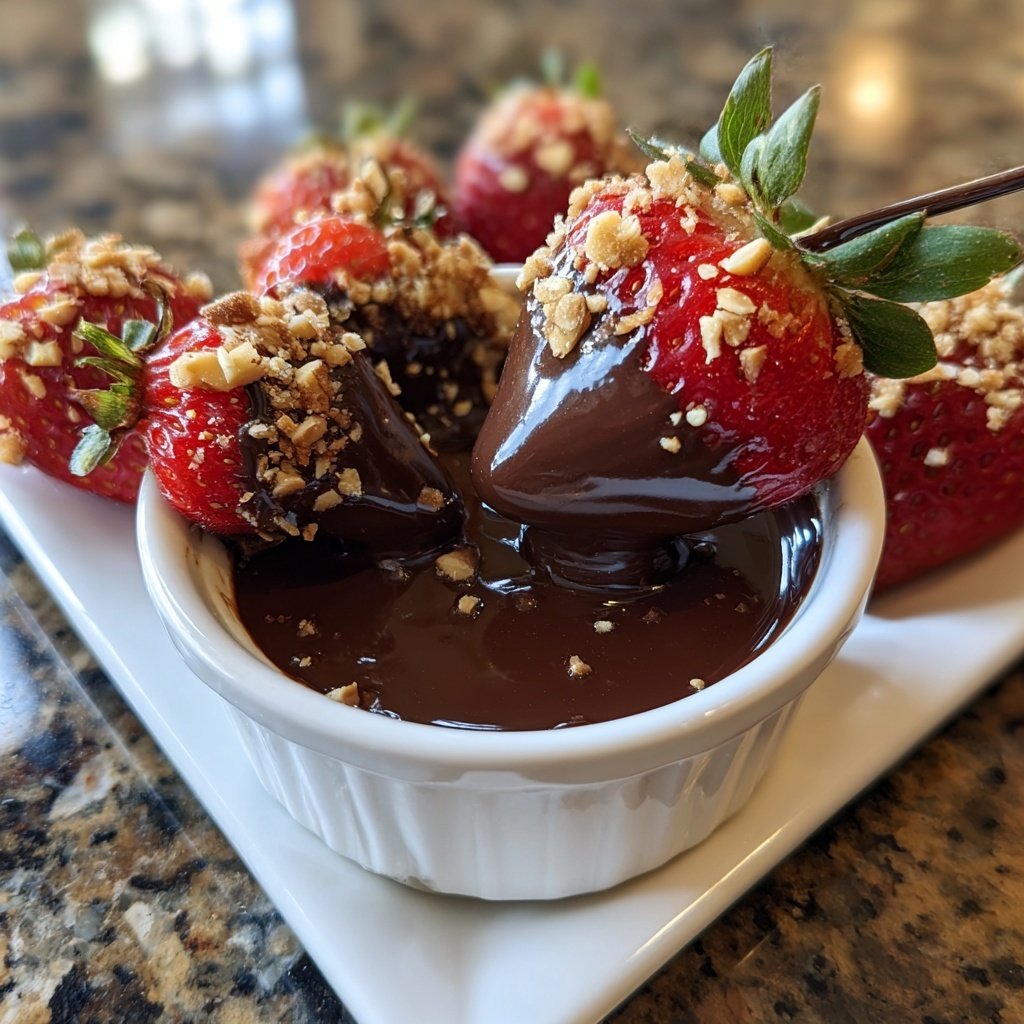 Chocolate Strawberry Party Dessert